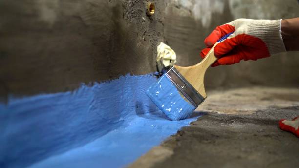 Professional waterproofing crew in Jones, Jones, MI